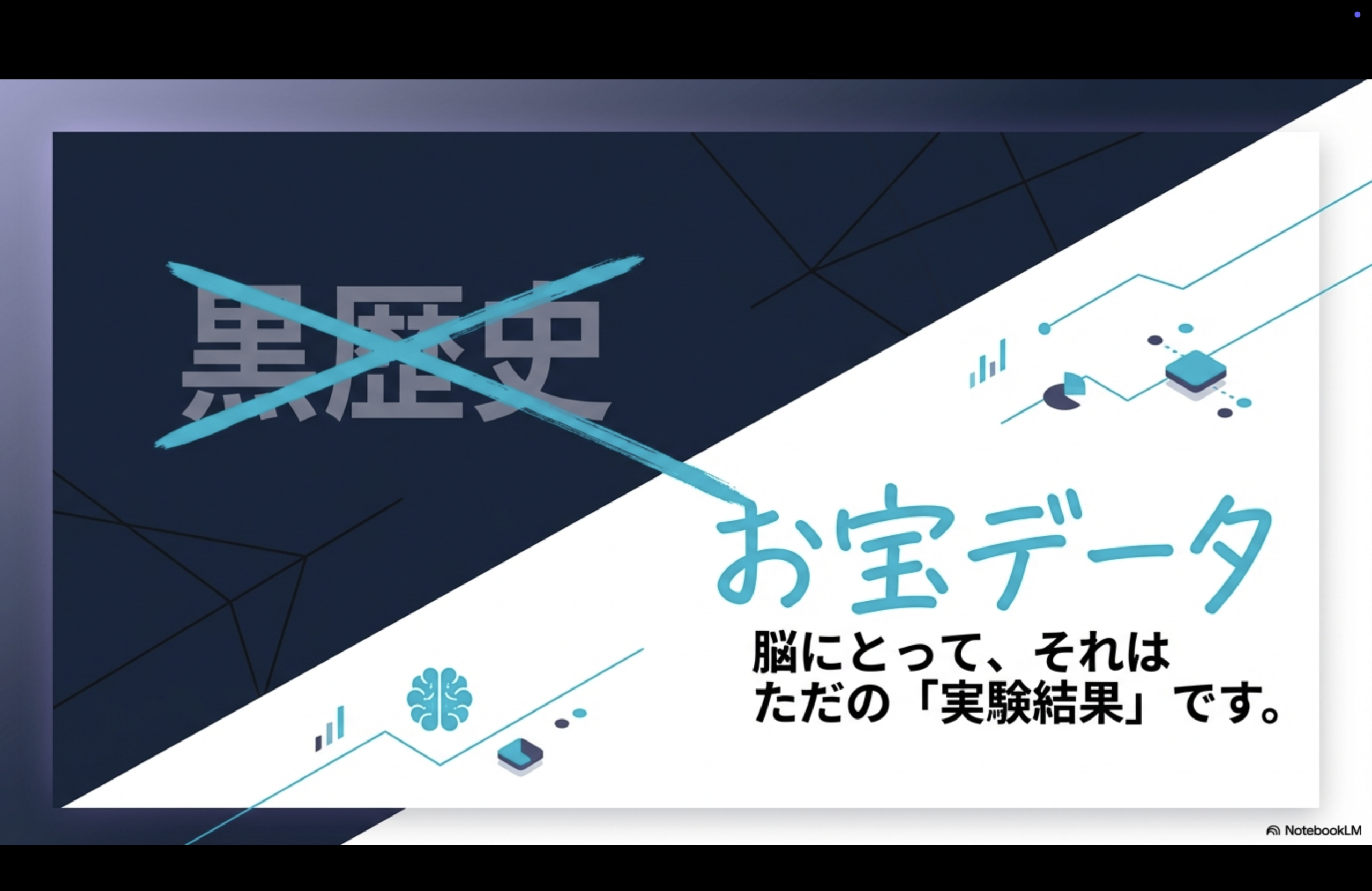 黒歴史
お宝データ
脳にとって、それはただの「実験結果」です。